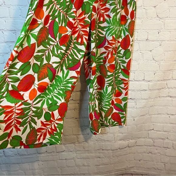 Rose & Olive Floral Wide Leg Pants size 1X NWTs - Picture 2 of 7